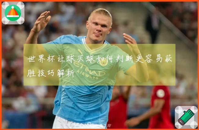 世界杯让球买球如何判断更容易获胜技巧解析